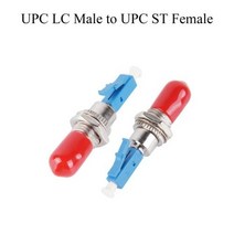 광접속기 1Pcs 광섬유 APCUPC FCLCSCST 수암UPC LCSCFCST 암 어댑터 단일 모드 변환기 하이브리드 커넥터, CN+ULCMUSTF