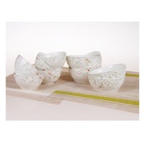 노아 공기5p + 대접5P 공기대접세트 국그릇/밥그릇/도자기그릇