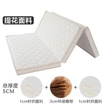 침실 인테리어 가구 천연 코코넛 팜 매트리스 패드, 100x200cm+G(Add Bamboo Fiber)