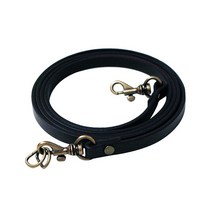 퀼트패키지 가방부자재 천연소가죽 가방끈 가죽끈 크로스끈 7mm, 밤색