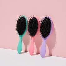 버니리타 패들 돈모 민트 헤어브러쉬 머리빗 참빗 롤빗 토끼빗 [LB558], 단품