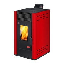 실내 팰릿난로 펠렛난로 가정용 상업용 사무실 난방 겨울난방기, 2022년 신형 150형 자동 디포커스