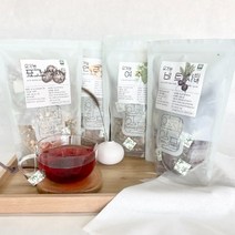 마음밭 유기농 원물차 티백(국내산) 50T - 작두콩 여주 비트 표고버섯 연근 무농약 건강차 전통차, 표고차 50T