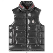 기타 [명품]몽클레어 OUSE VES 체스트 로고패치 모크넥 패딩조끼 네이비 남성 ..