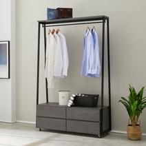 아이앤 레버티 1200 2단서랍 이동식 행거 SY-, 없음/없음/없음