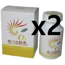 먹는산소 O2 산소 500정 x2개 일본 골드흥산, 2개