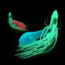 KN피싱 쭈킬문 문어애자 야광봉돌 문어채비 쭈킬 선상낚시, 30호, 투톤(고추장)/레드