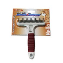 골든리트리버빗 죽은털제거 이중 브러쉬 말티푸 개털빗 진돗개빗 털날림 강아지털제거 반려견빗