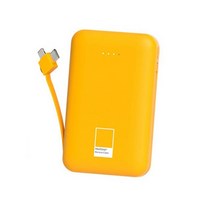 PGB-03 팬톤 10000mAh 대용량 휴대용 보조배터리, 옐로우