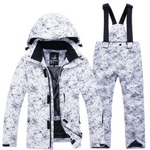세모담 스키복 보드 방수 보드복 방한, 상 하의 사이즈 기재 (S-XXL)