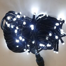 조명1번지 LED 트리전구 100구 트리조명 크리스마스전구 검정선, 05.100구 화이트(백색)(전원코드미포함)