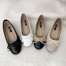 폭신 여성 베이직 리본 플랫 단화 bt236