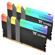 Thermaltake TOUGHRAM RGB DDR4 4400MHz 16GB (8GB x 2) 16.8 Million Color RGB Alexa/Razer Chroma/5V Mo, 상세 설명 참조0