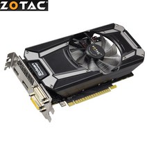 ZOTAC-비디오 카드 GTX750 1G 128bit PA GDDR5 4096 x 2160 그래픽 카드 NVIDIA GeForce GTX 750 시리즈 VGA 카드용 중고