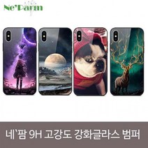 네팜 아이폰 시그니처 9H 고강도 글라스 범퍼케이스