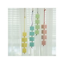 오다가주웠다 정사각 아로마모스큐브 8가지컬러 캠핑가랜드 여름필수템, 옐로우(고양이)