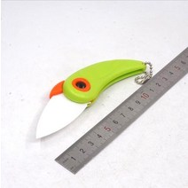 세라믹칼 정육칼 일본 독일 명품칼 중식칼 장미칼미니 접이식 포켓 나이프 버드 스타일 주방 과일 껍질 벗, 02 green