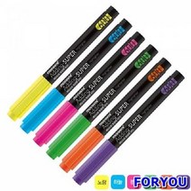 ForU511 모나미 에딩 광펜 4mm 연두 박스 52개 펜 광 네임 문구용품 사무용품, 상세페이지 참조