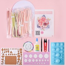 만들기 자이언트 센터피스 페이퍼 플라워 종이꽃 diy 예술과 공예 용품 공예 종이 꽃 종이 접기 종이 롤링 종이 예술과 공예 스크랩북 종이 도구 퀼링 키트, 퀼링 페이퍼10