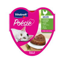 고양이 간식 비타크래프트 포에시 하트캔 치킨&터키 85g, 2개