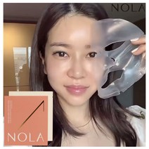 노라 콜라겐 하이드로겔 마스크팩 1박스, 총4매