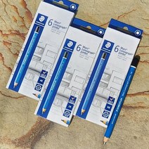 [N2Y] 스테들러 Mars 루모그라프 전문가용 점보연필 6본세트 #999EA, 쿠팡 4B 6본, 쿠팡 본상품선택
