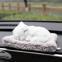 러블리펫 숯먹은뭉뭉이 차량용 탈취인형 리얼펫 강아지인형 고양이인형, 14. 앙고라 - 소형