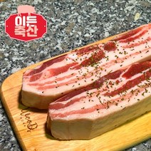 [4인분] 흑돼지 삼겹살 1kg 이든축산 11시 출발 듀록 버크셔, 1kg (4인분)