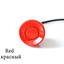 2.5m 케이블 후진 레이더 주차 센서 용 연장 또는 1 개 22mm 8 색, red_CHINA