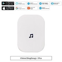 현관문 무선초인종 카메라 양방향 오디오는 과 함께 작동합니다, 옵션 1, 나는 플러그