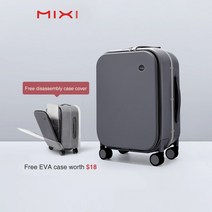 mixi 특허 디자인 알루미늄 프레임 여행 가방 휴대 롤링 수하물 아름다운 보딩 캐빈 18 20 24 인치 m9260