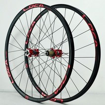 전문 자전거 부품 pasak mtb 휠셋 26 27.5 29er 700c 림 24 홀 스트레이트 풀 디스크 브레이크 스무스 베어링 프론트 2 리어 4 alu 초경량 휠, 26 레드 레드, 결정적인 요인, 20mm