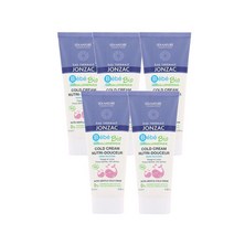 오떼르말종작 베베 뉴트리 젠틀 콜드 크림 100ml Eau thermale Jonzac Cold Cream Bebe, 5팩