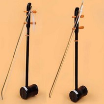 입문용 해금악기 전통악기 레슨용 초보자 성인 취미용, 검은색 실린더 나일론 활 + 선물