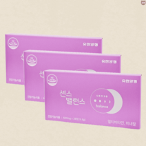 유한양행 센스밸런스 여성종합비타민 600mg x 28정 3박스(3개월분) 멀티비타민 미네랄, 유한양행 센스밸런스 600mg x 28정 3박스