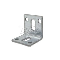 아연 도금 화스너 ㄱ자 꺽쇠 앵글화스너 브라켓 (20727), (2072707) 50*120*4T, 1개