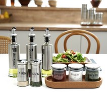 세리에 스텐304 오일병 내열유리 양념통, 옵션1:스텐유리오일병500ml(대)