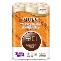 코디 웰빙황토 30M X 30롤, 1팩