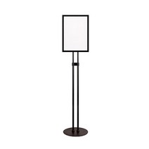 높이조절 철제 스탠드게시판 A3 미용실 매장 카페 백화점 입구 POP배너 환경판 식당현관게시판 철재입간판 전시회안내스탠드 학교교육판