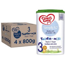 Cow N Gate Simply A2 Toddler Baby Milk 카우앤게이트 심플리 1세 토들러 베이비 밀크 분유 800g 4개