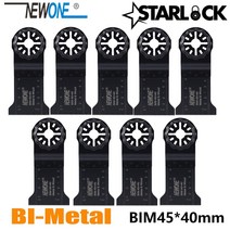 그라인더톱날 원형 헤라 NEWONE 스타록 호환 톱날 BIM45X40MM 전동 진동 공구, 6.BIM 100pcs Packing