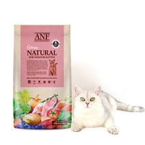 동동이네 anf 6프리 인도어 키튼 2kg 기호성 좋은 유기농 어린고양이 영양관리 급여하기 편한 소포장 건식사료