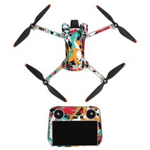 DJI 미니 3 프로 스킨 용 PVC 스티커 스크래치 방지 방수 원격 제어 드론 액세서리 297881, with screen E