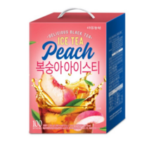 다농원 복숭아 아이스티 100p, 1300g, 6개