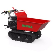 헤파 전동운반차 D30MA 궤도식 엔진운반차 300kg적재함 6.5마력 덤핑기능, D30MA 조립