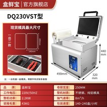 스킨 포장기 진공기 정육 업소용 식당용 밀착 씰링기 정육점 밀키트 스테이크 소분 수산물 압착, DQ230VST 2칸 (팩크기 200x140), B DQ230VST 두상자(싱글200x140)