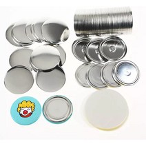 버튼프레스 단추 제작 기계 DIY 배지 공예 용품 100 세트 2-1/4 