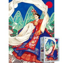 퍼즐피플 2000피스(일반조각)명화 풍경퍼즐 직소퍼즐, 화관무여인(일반조각) 2000P, 퍼즐유액 포함, 2000p