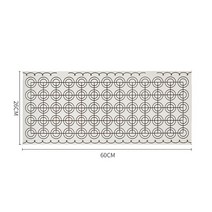macaron mat 마카롱도안 실리콘 마카롱 마카롱 과자 쿠키 오븐 Bakeware 금형 대형 65 캐비티 몰드 매트 베이킹 팬 베이킹 도구 반죽 퐁당, [01] 2660cm