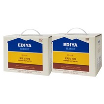 이디야 비니스트 토피넛라떼 50T+50T, 20g, 100개